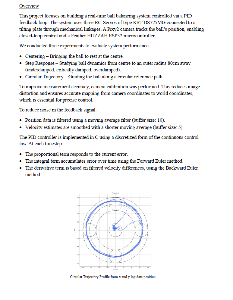 Ball Balancing Robot
